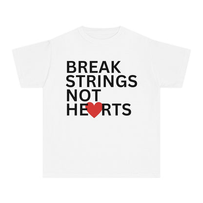 BREAK STRINGS NOT HEARTS - Kids Tee - GRANDSLAM PH