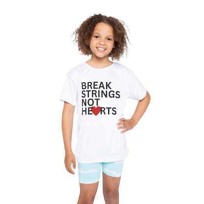 BREAK STRINGS NOT HEARTS - Kids Tee - GRANDSLAM PH
