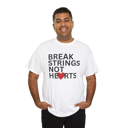 BREAK STRINGS NOT HEARTS - Tennis Basic Tee - GRANDSLAM PH