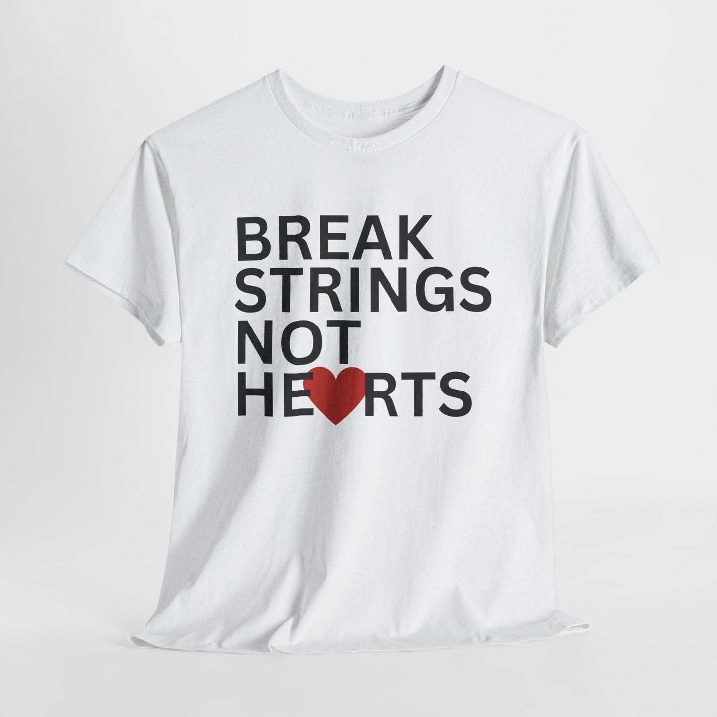 BREAK STRINGS NOT HEARTS - Tennis Basic Tee - GRANDSLAM PH