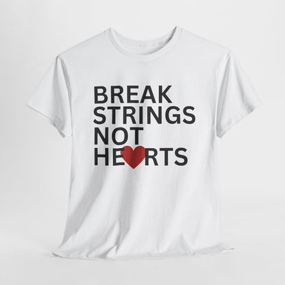 BREAK STRINGS NOT HEARTS - Tennis Basic Tee - GRANDSLAM PH