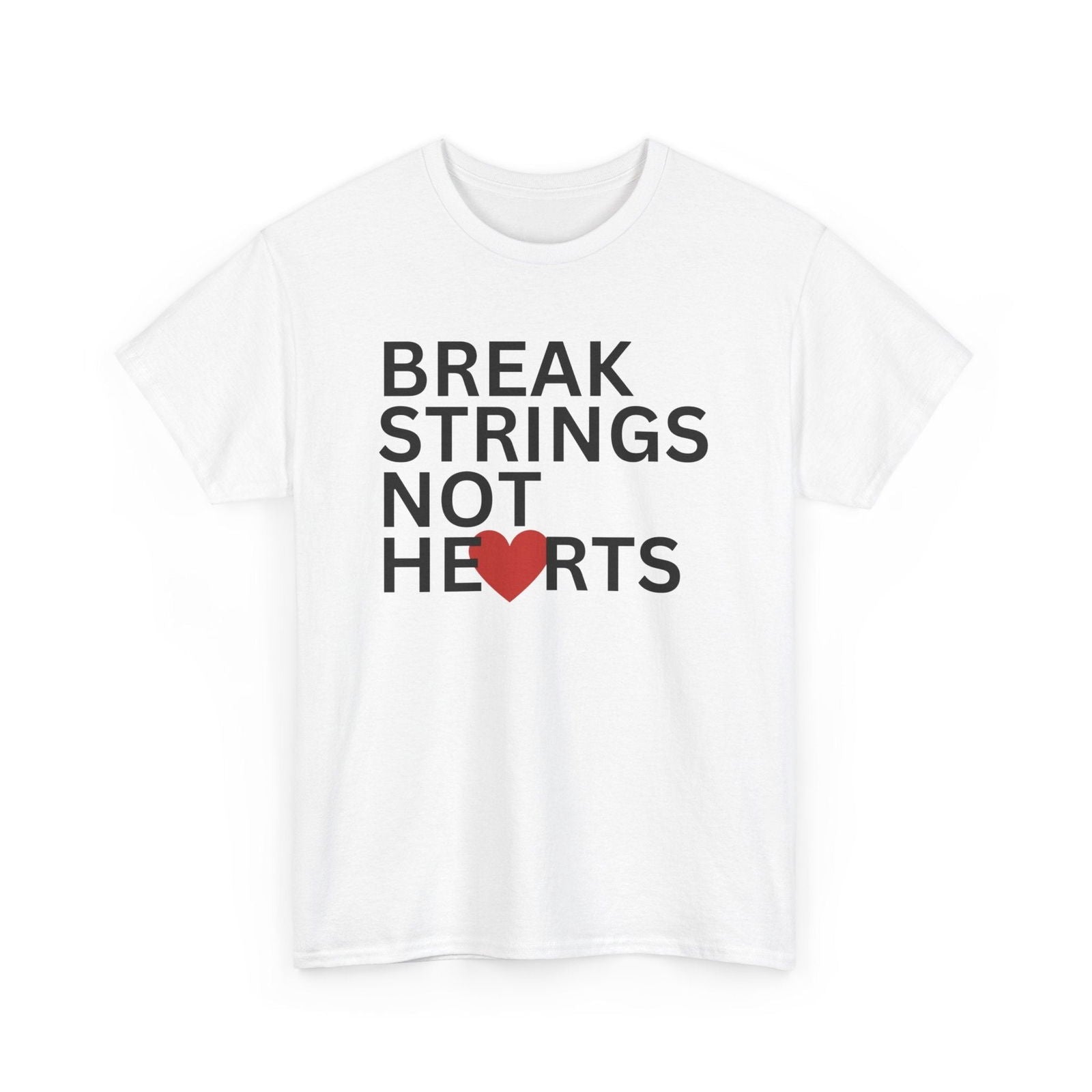 BREAK STRINGS NOT HEARTS - Tennis Basic Tee - GRANDSLAM PH