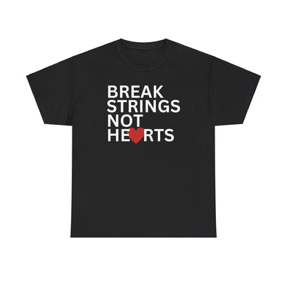 BREAK STRINGS NOT HEARTS - Tennis Basic Tee - GRANDSLAM PH