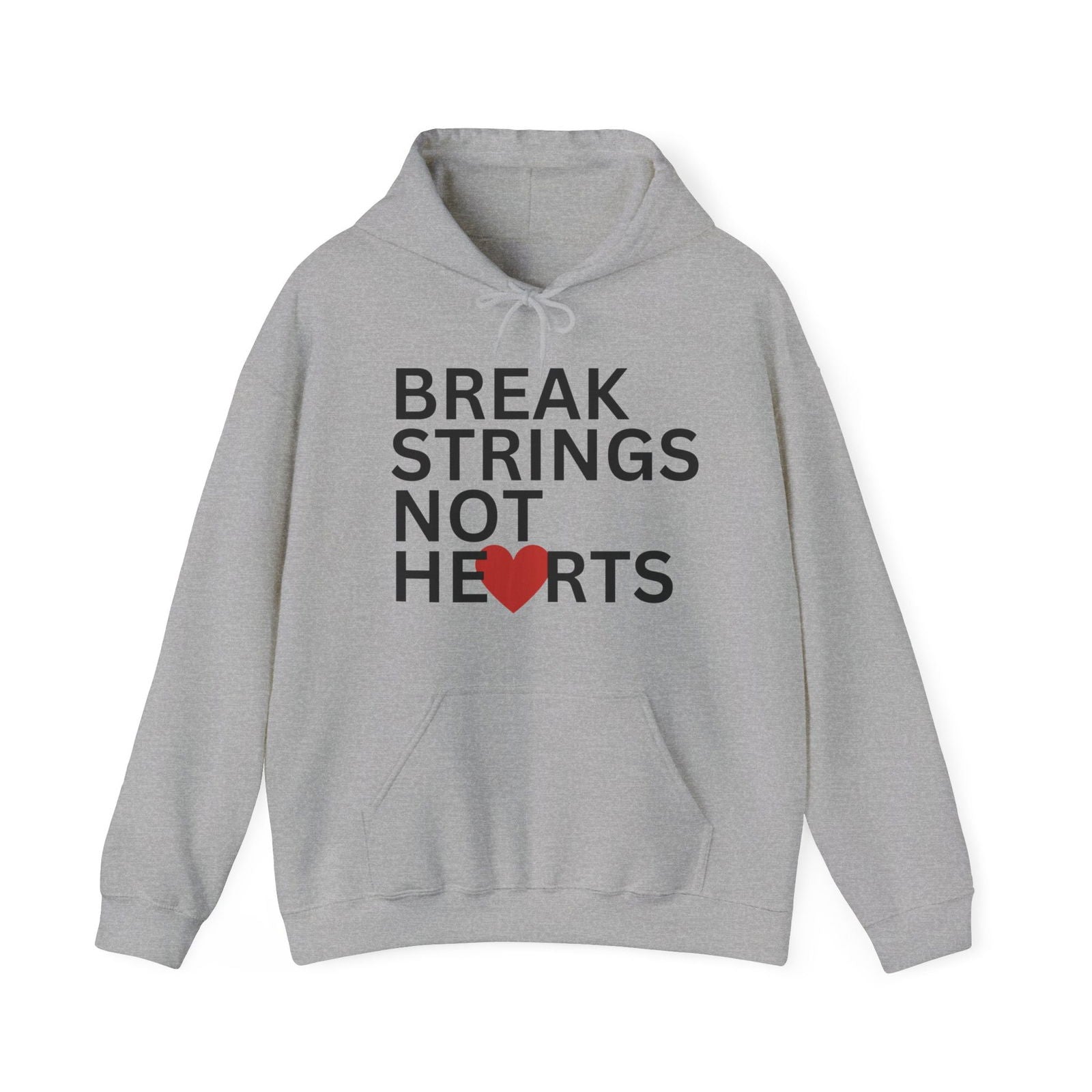 BREAK STRINGS NOT HEARTS - Tennis Hoodie - GRANDSLAM PH