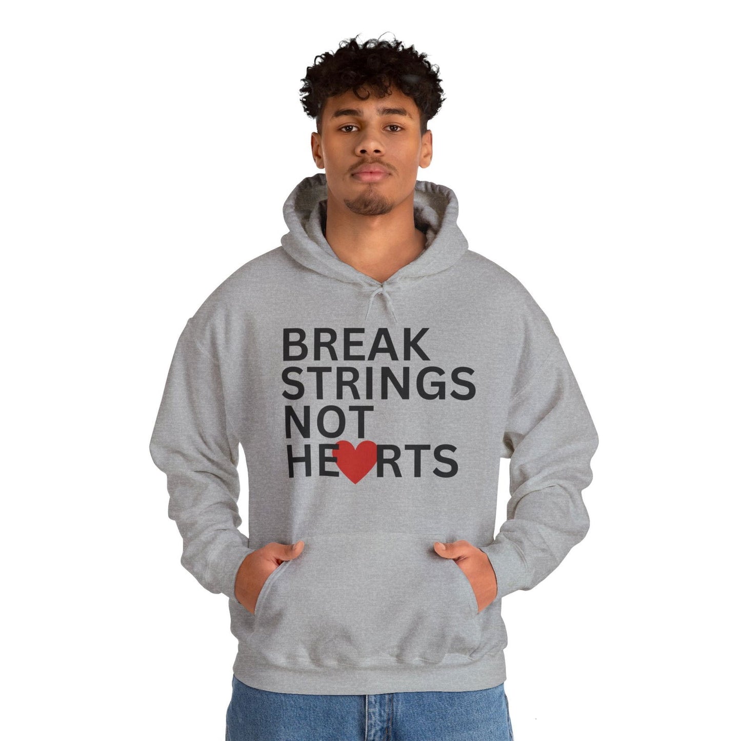 BREAK STRINGS NOT HEARTS - Tennis Hoodie - GRANDSLAM PH