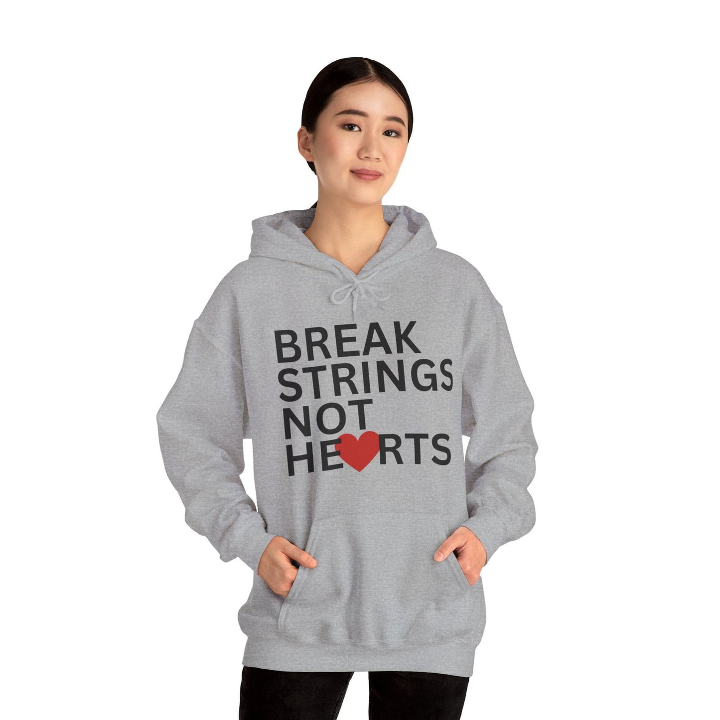 BREAK STRINGS NOT HEARTS - Tennis Hoodie - GRANDSLAM PH