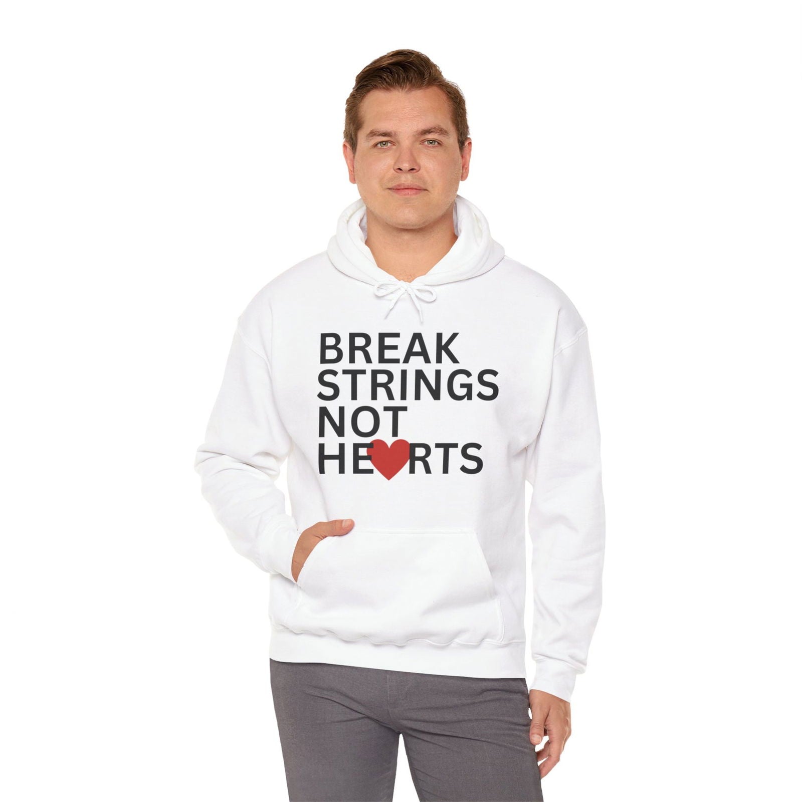 BREAK STRINGS NOT HEARTS - Tennis Hoodie - GRANDSLAM PH