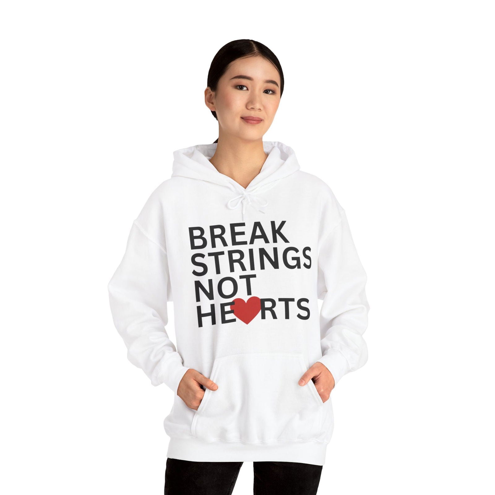 BREAK STRINGS NOT HEARTS - Tennis Hoodie - GRANDSLAM PH
