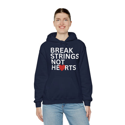 BREAK STRINGS NOT HEARTS - Tennis Hoodie - GRANDSLAM PH