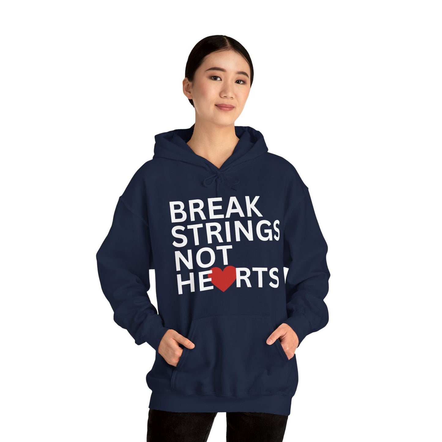 BREAK STRINGS NOT HEARTS - Tennis Hoodie - GRANDSLAM PH