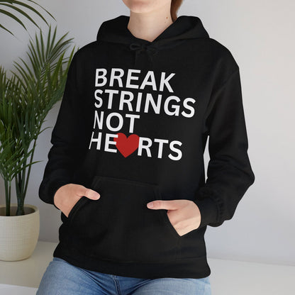 BREAK STRINGS NOT HEARTS - Tennis Hoodie - GRANDSLAM PH