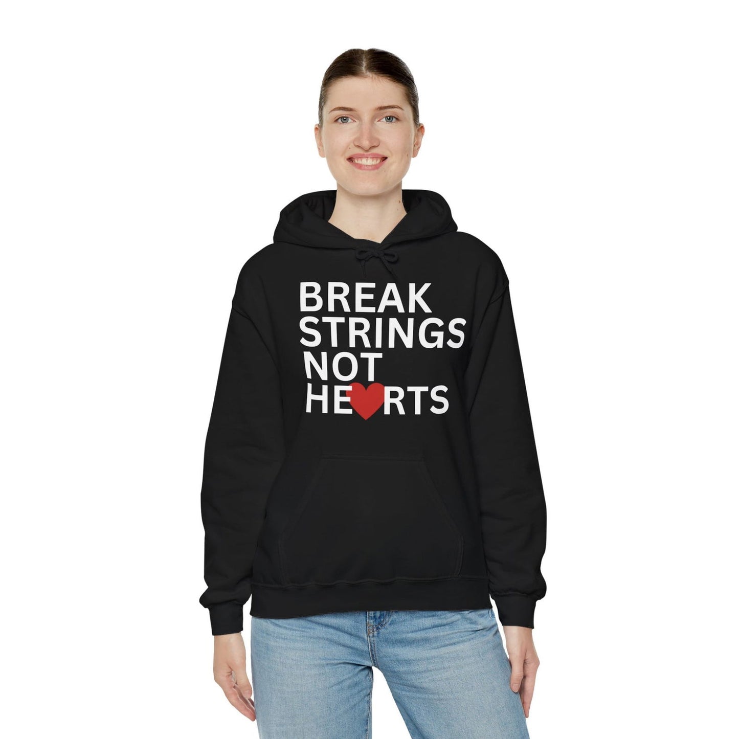 BREAK STRINGS NOT HEARTS - Tennis Hoodie - GRANDSLAM PH
