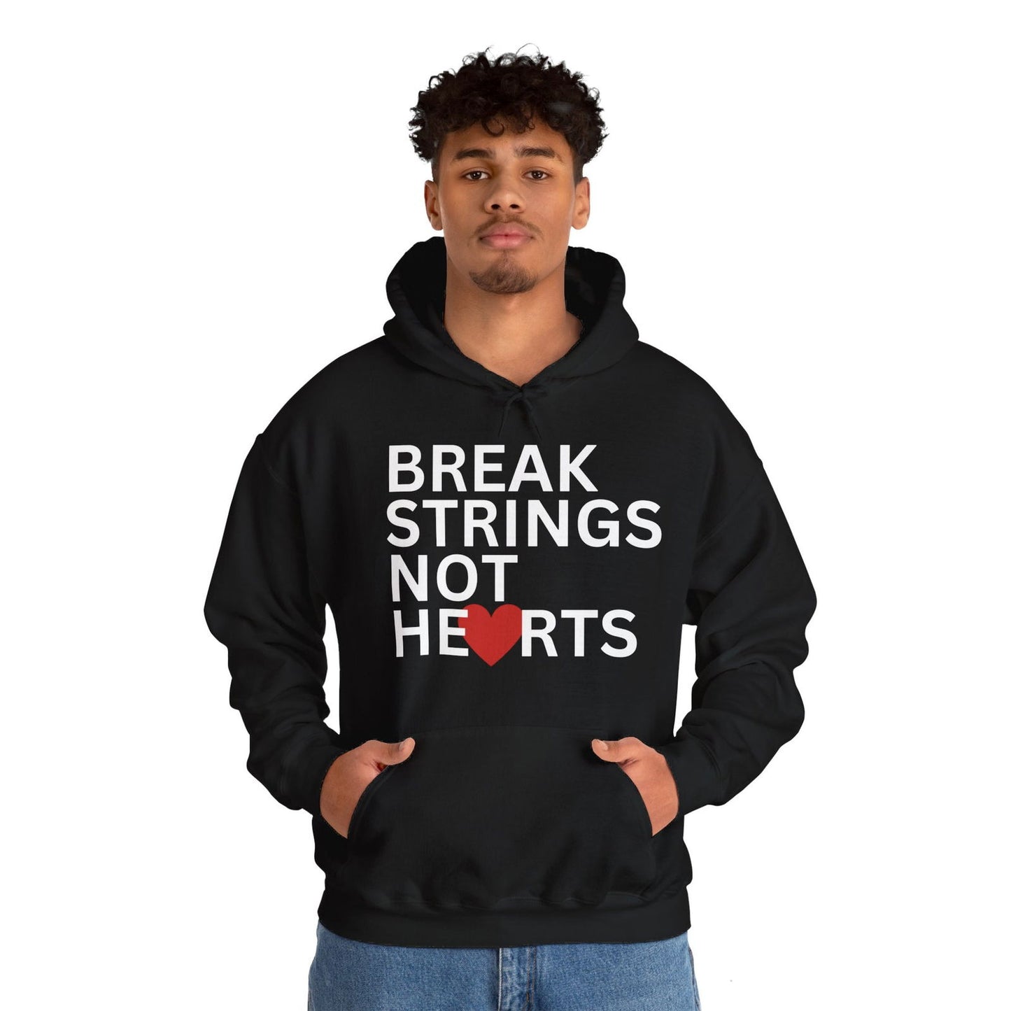 BREAK STRINGS NOT HEARTS - Tennis Hoodie - GRANDSLAM PH