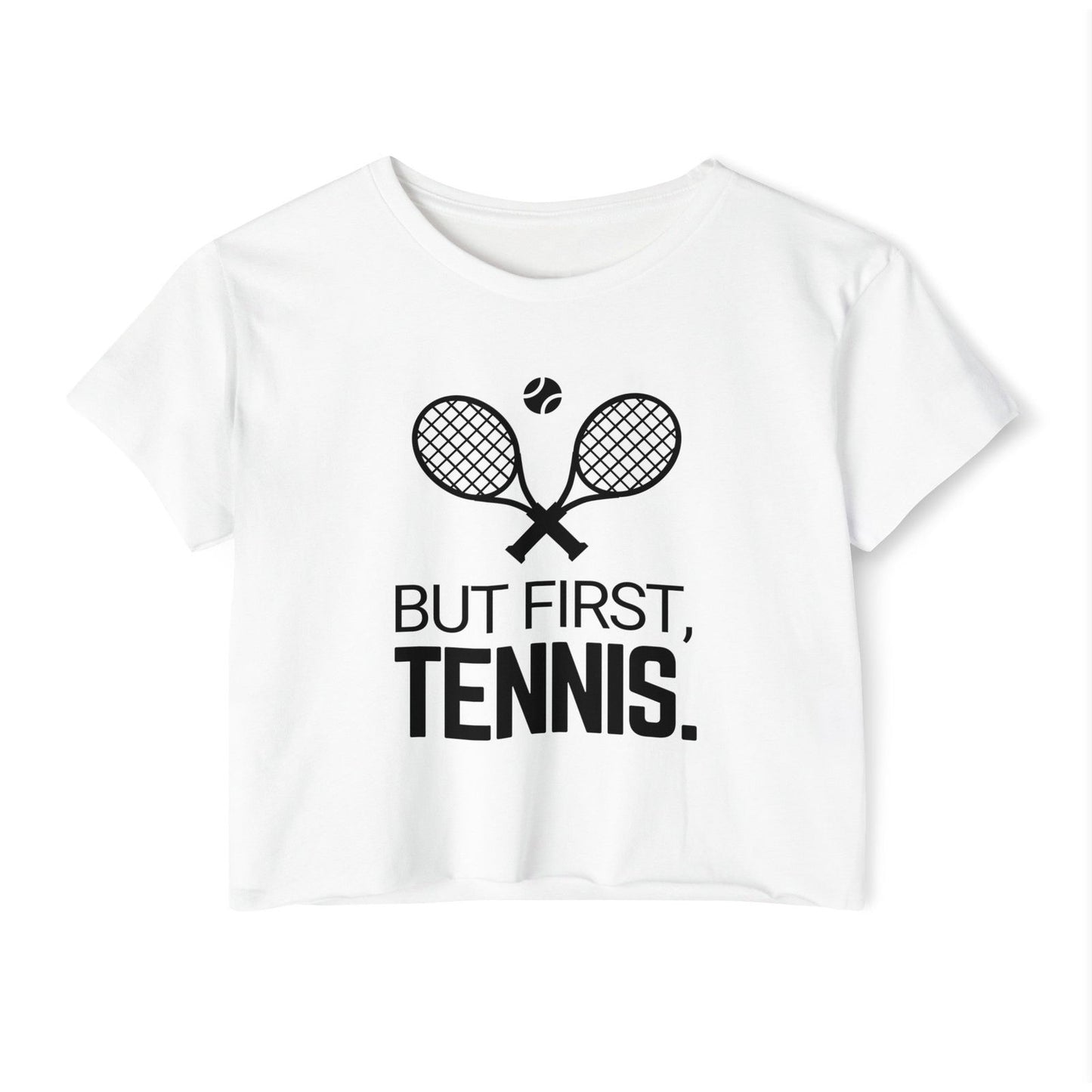 BUT FIRST, TENNIS - Crop Top - GRANDSLAM PH
