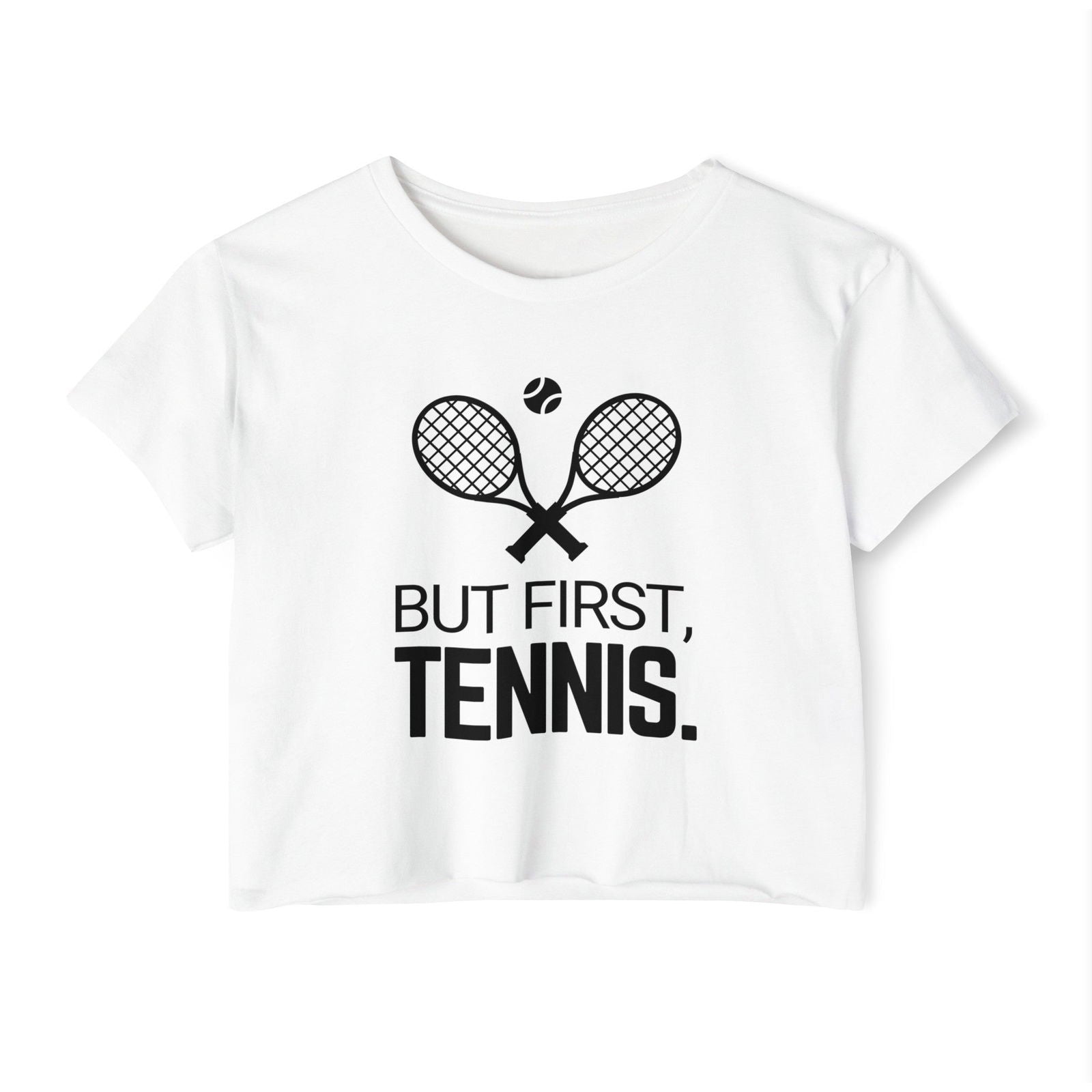 BUT FIRST, TENNIS - Crop Top - GRANDSLAM PH