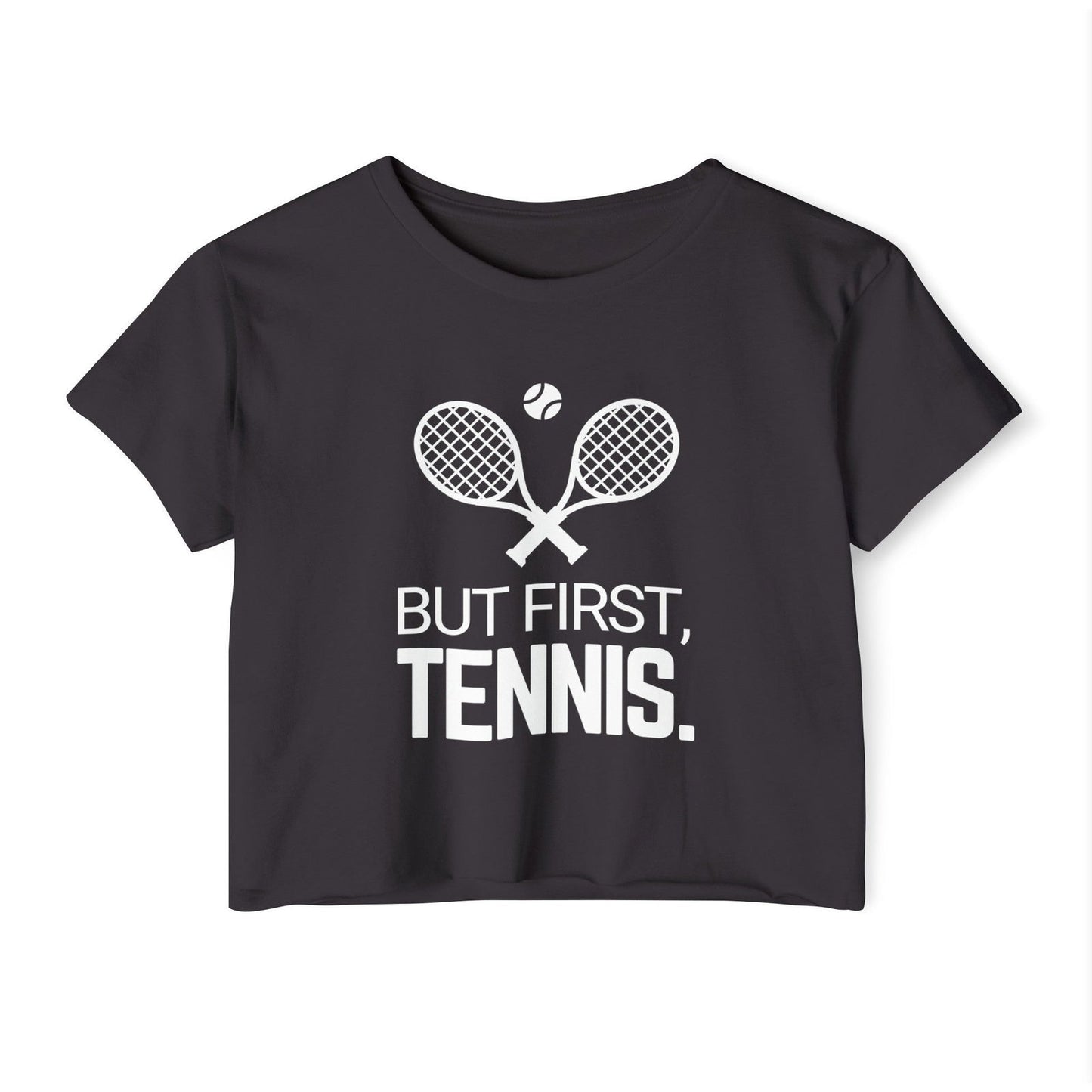 BUT FIRST, TENNIS - Crop Top - GRANDSLAM PH