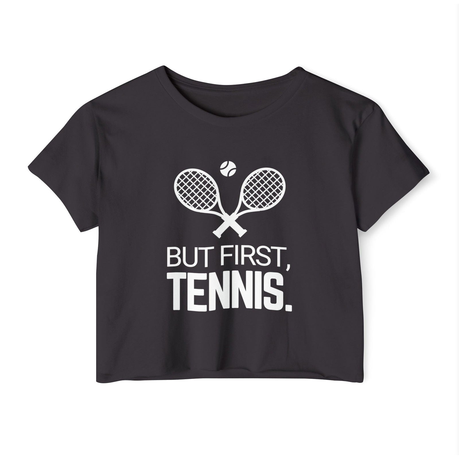 BUT FIRST, TENNIS - Crop Top - GRANDSLAM PH
