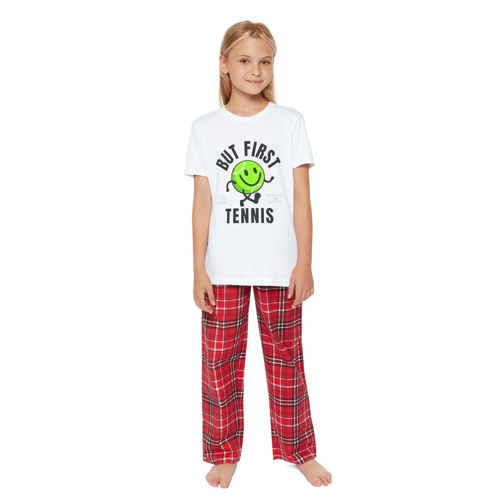 BUT FIRST, TENNIS 1 - Kids Tee - GRANDSLAM PH