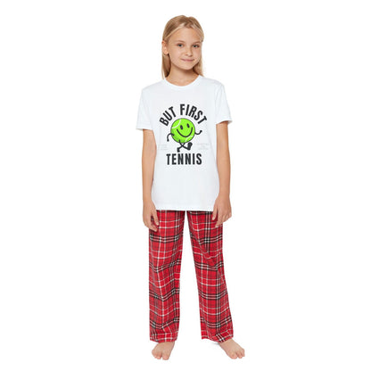 BUT FIRST, TENNIS 1 - Kids Tee - GRANDSLAM PH