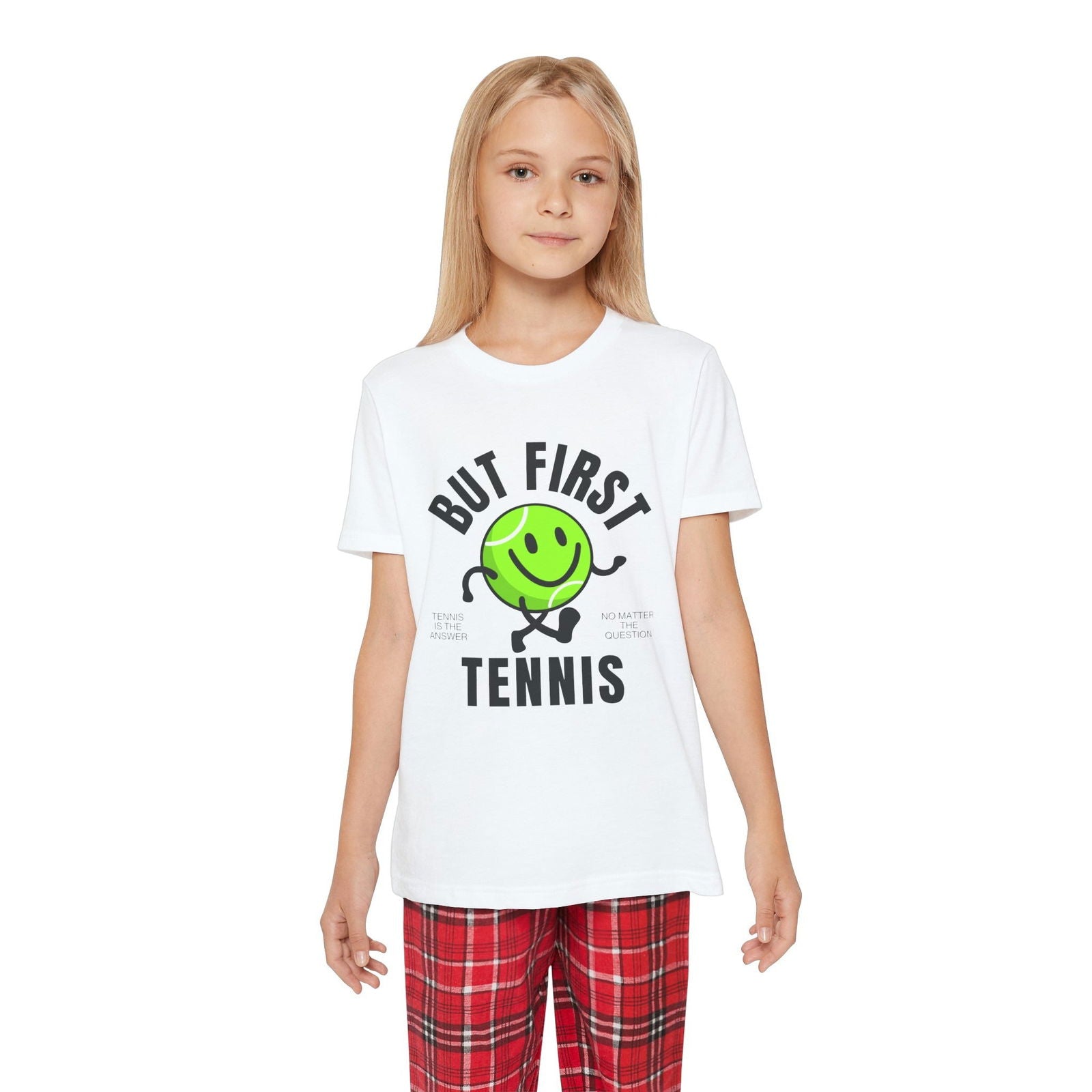 BUT FIRST, TENNIS 1 - Kids Tee - GRANDSLAM PH