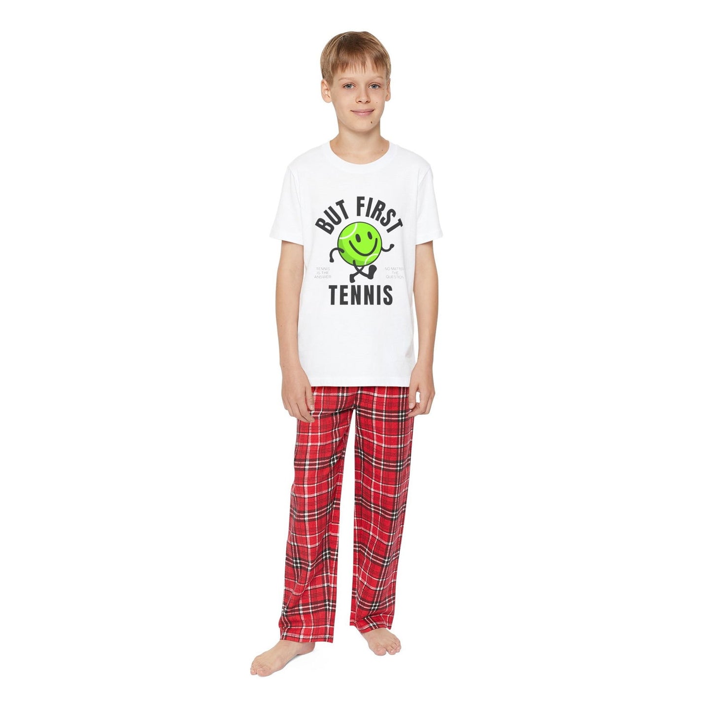 BUT FIRST, TENNIS 1 - Kids Tee - GRANDSLAM PH