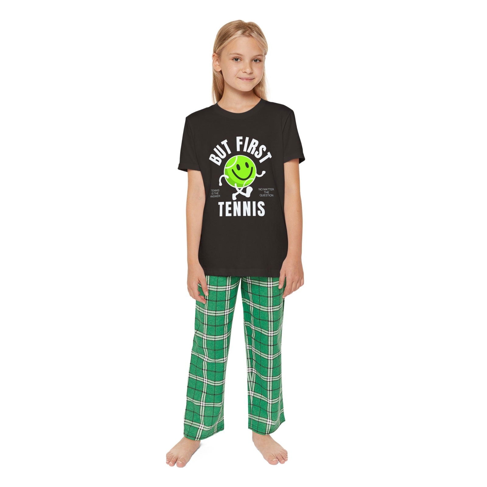 BUT FIRST, TENNIS 1 - Kids Tee - GRANDSLAM PH