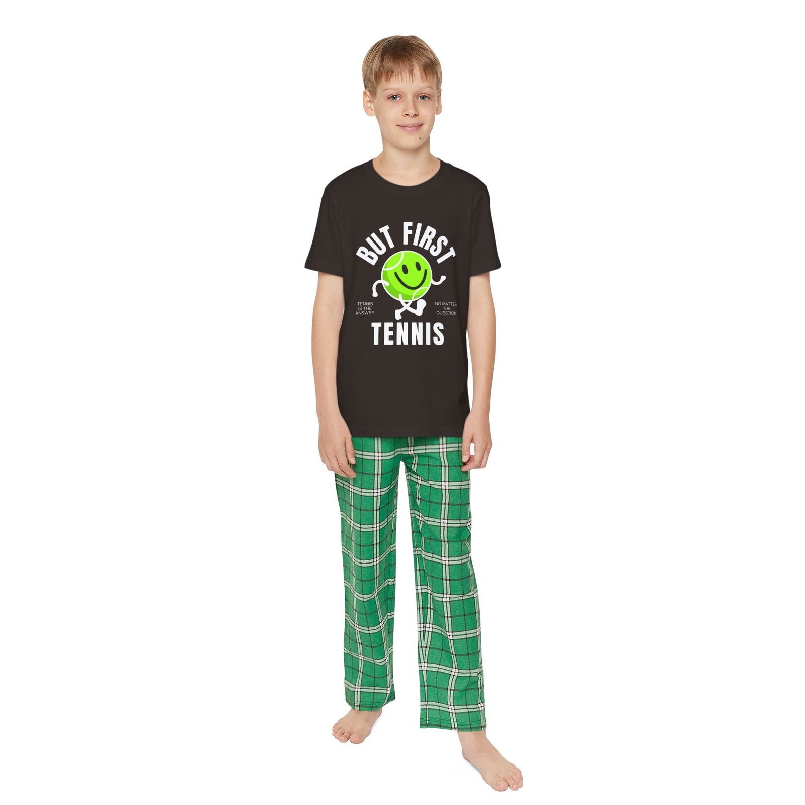 BUT FIRST, TENNIS 1 - Kids Tee - GRANDSLAM PH