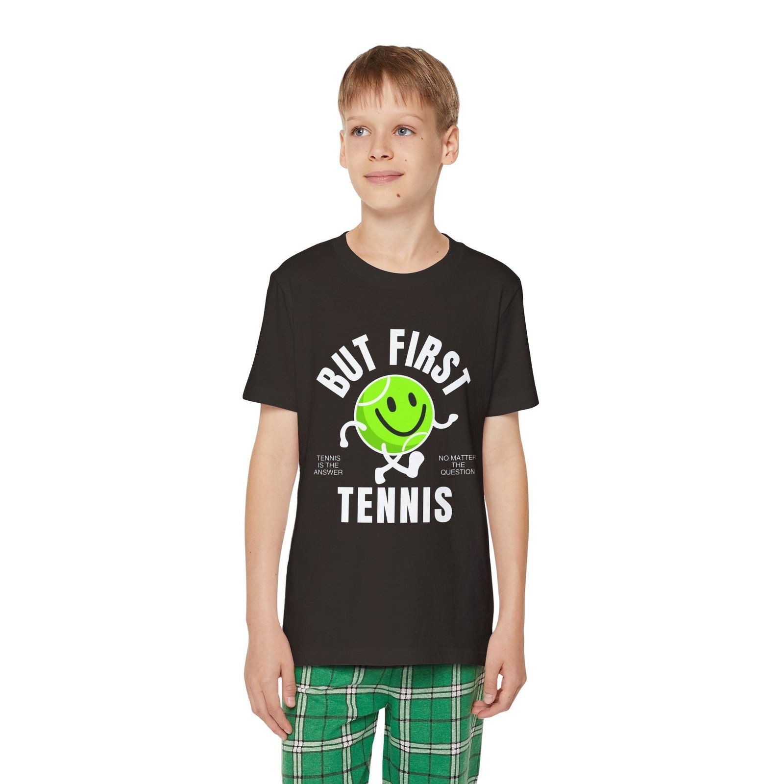 BUT FIRST, TENNIS 1 - Kids Tee - GRANDSLAM PH