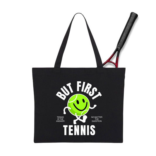 BUT FIRST TENNIS 1 - Tennis Tote Bag - GRANDSLAM PH