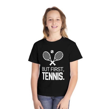 BUT FIRST, TENNIS 2 - Kids Tee - GRANDSLAM PH