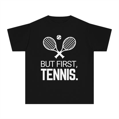 BUT FIRST, TENNIS 2 - Kids Tee - GRANDSLAM PH