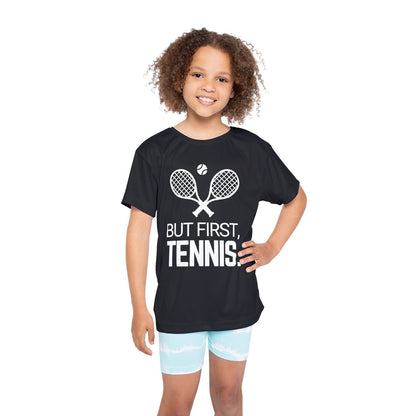 BUT FIRST, TENNIS 2 - Kids Tee - GRANDSLAM PH