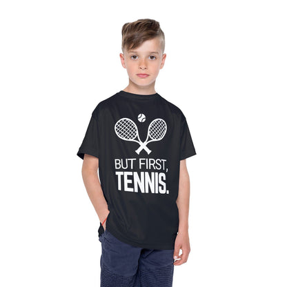 BUT FIRST, TENNIS 2 - Kids Tee - GRANDSLAM PH