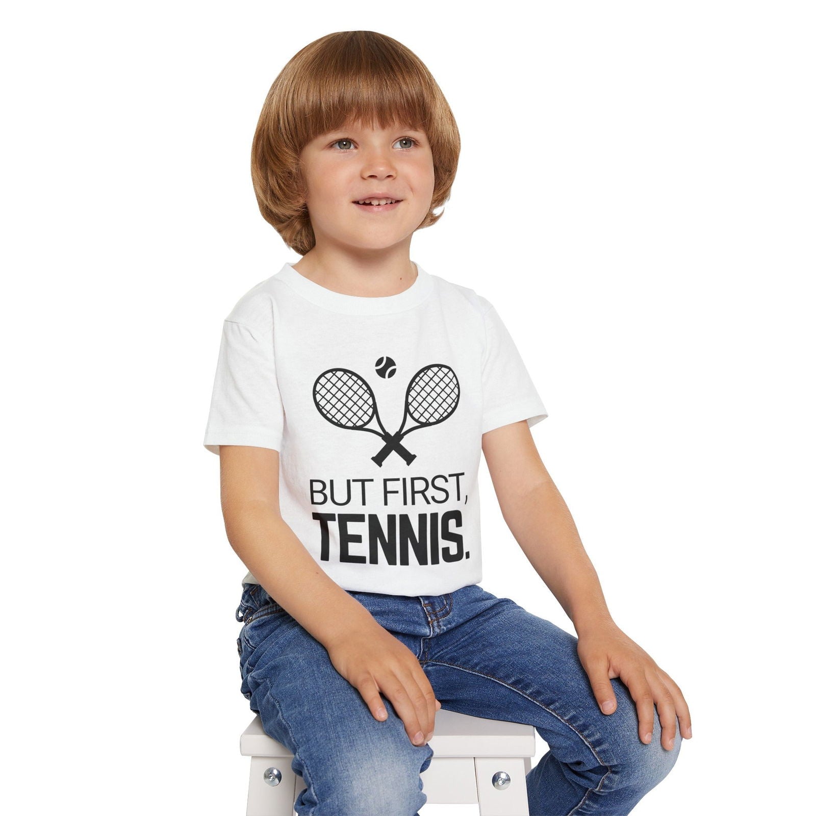 BUT FIRST, TENNIS 2 - Kids Tee - GRANDSLAM PH