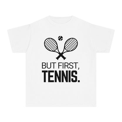 BUT FIRST, TENNIS 2 - Kids Tee - GRANDSLAM PH