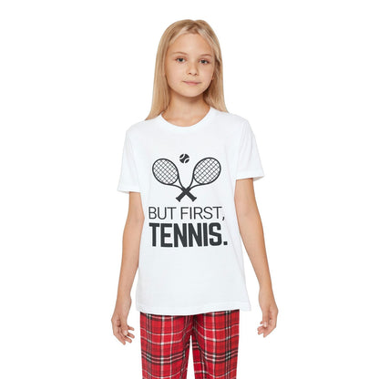 BUT FIRST, TENNIS 2 - Kids Tee - GRANDSLAM PH