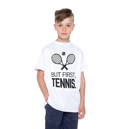 BUT FIRST, TENNIS 2 - Kids Tee - GRANDSLAM PH