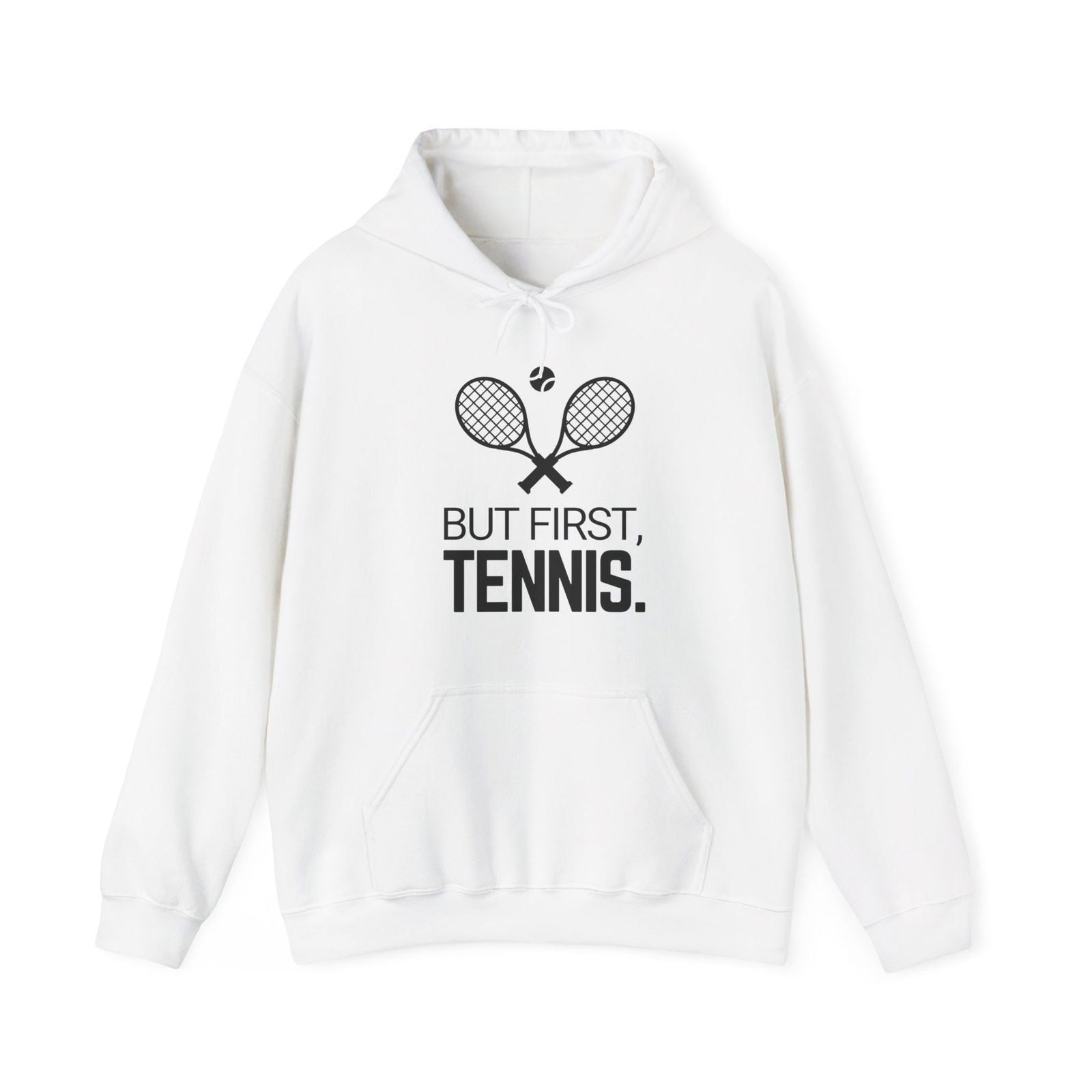 BUT FIRST, TENNIS 2 - Tennis Hoodie - GRANDSLAM PH