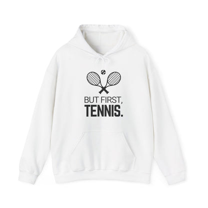 BUT FIRST, TENNIS 2 - Tennis Hoodie - GRANDSLAM PH