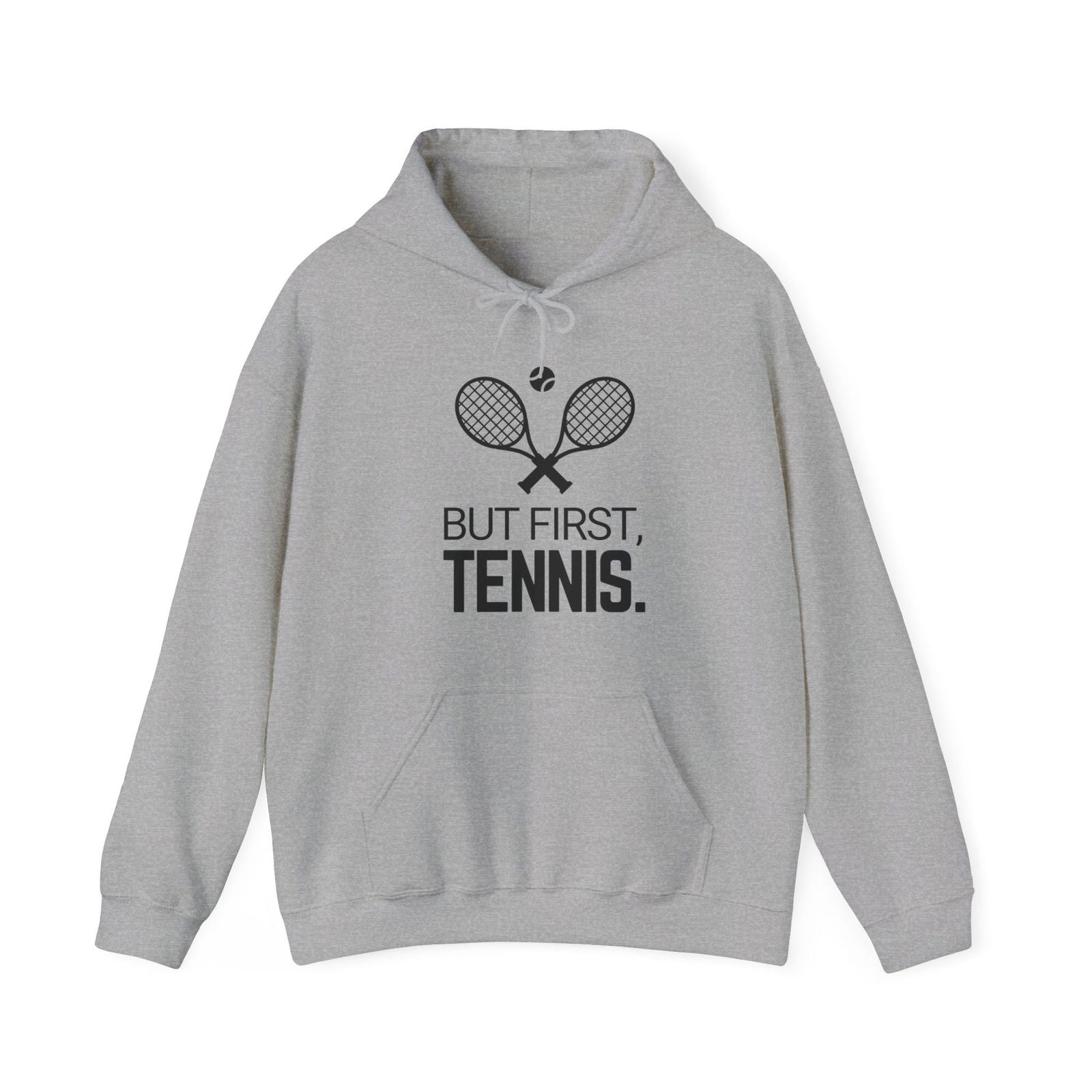 BUT FIRST, TENNIS 2 - Tennis Hoodie - GRANDSLAM PH