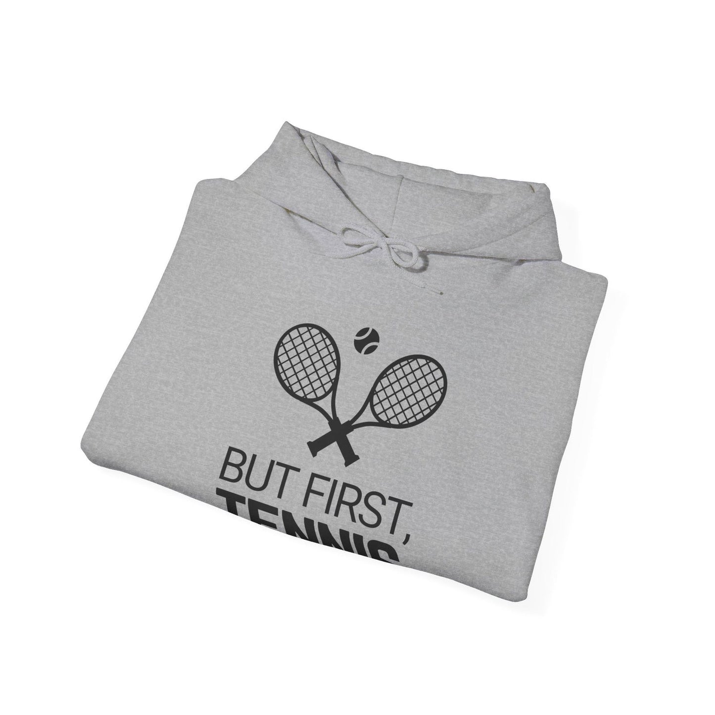 BUT FIRST, TENNIS 2 - Tennis Hoodie - GRANDSLAM PH