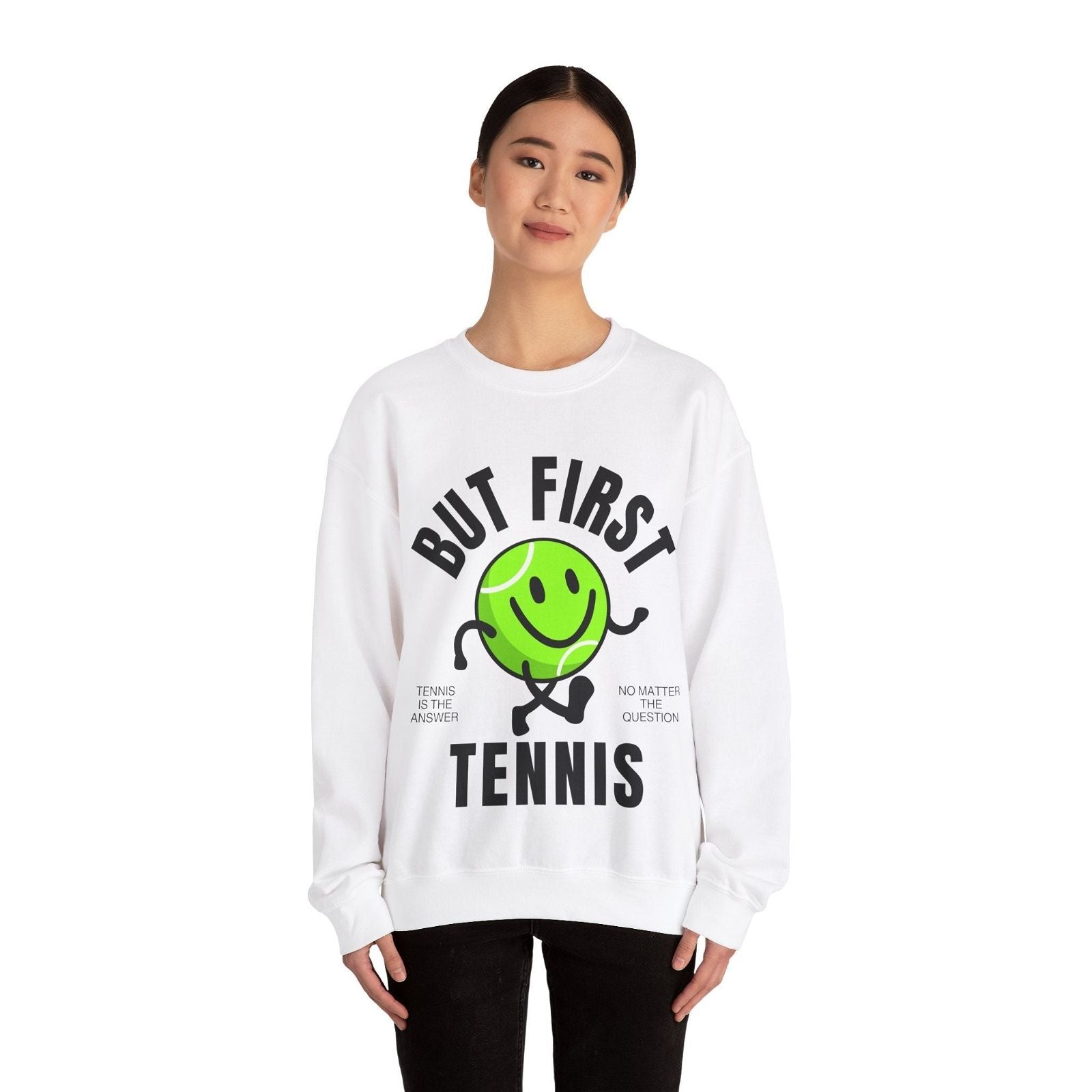 BUT FIRST, TENNIS SWEATSHIRT 1 - GRANDSLAM