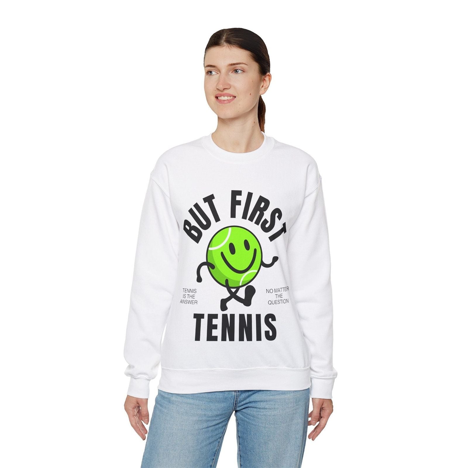 BUT FIRST, TENNIS SWEATSHIRT 1 - GRANDSLAM