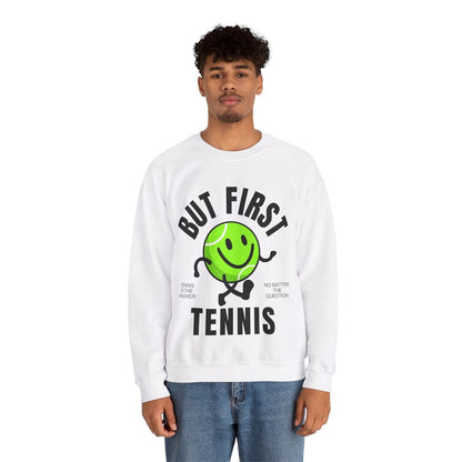 BUT FIRST, TENNIS SWEATSHIRT 1 - GRANDSLAM