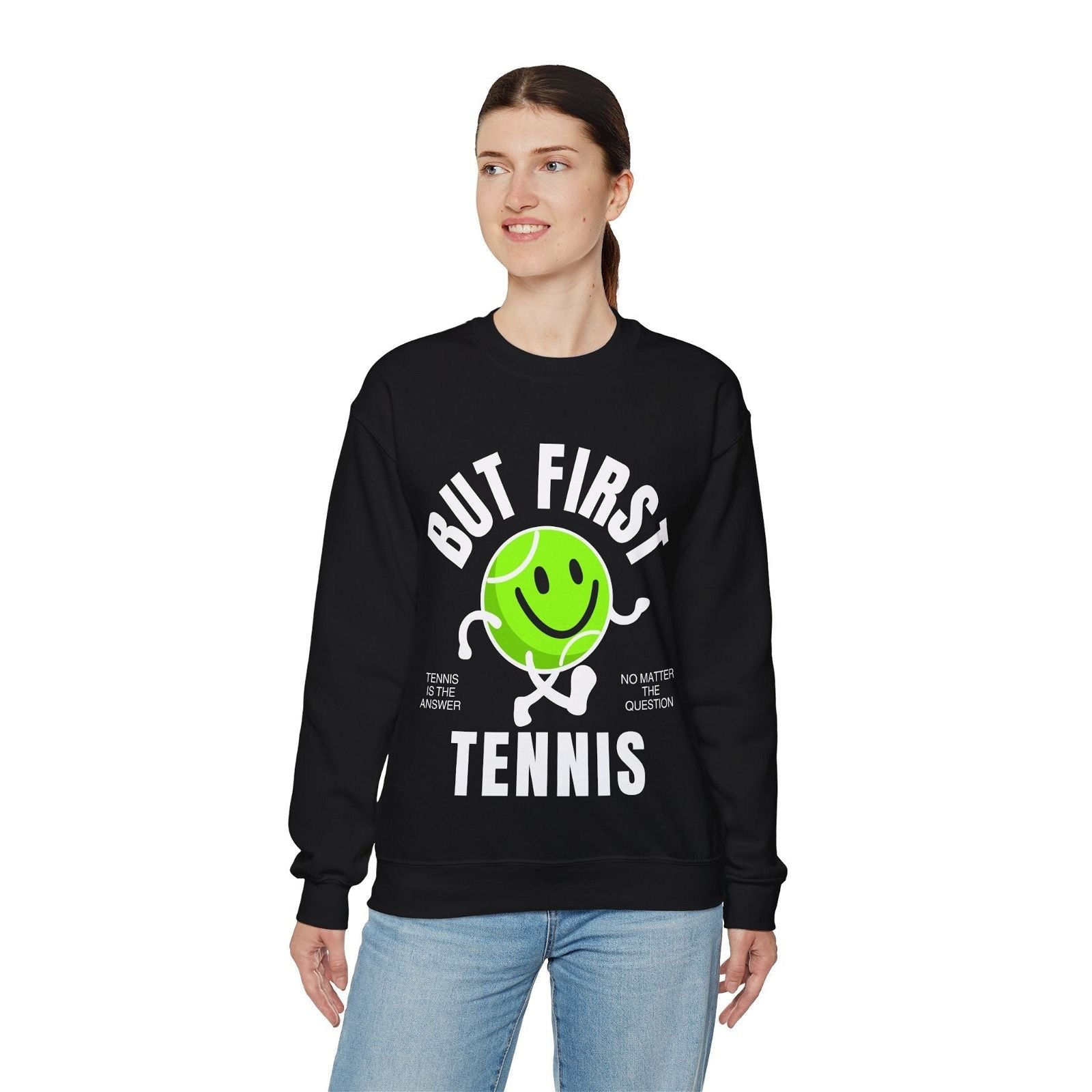 BUT FIRST, TENNIS SWEATSHIRT 1 - GRANDSLAM