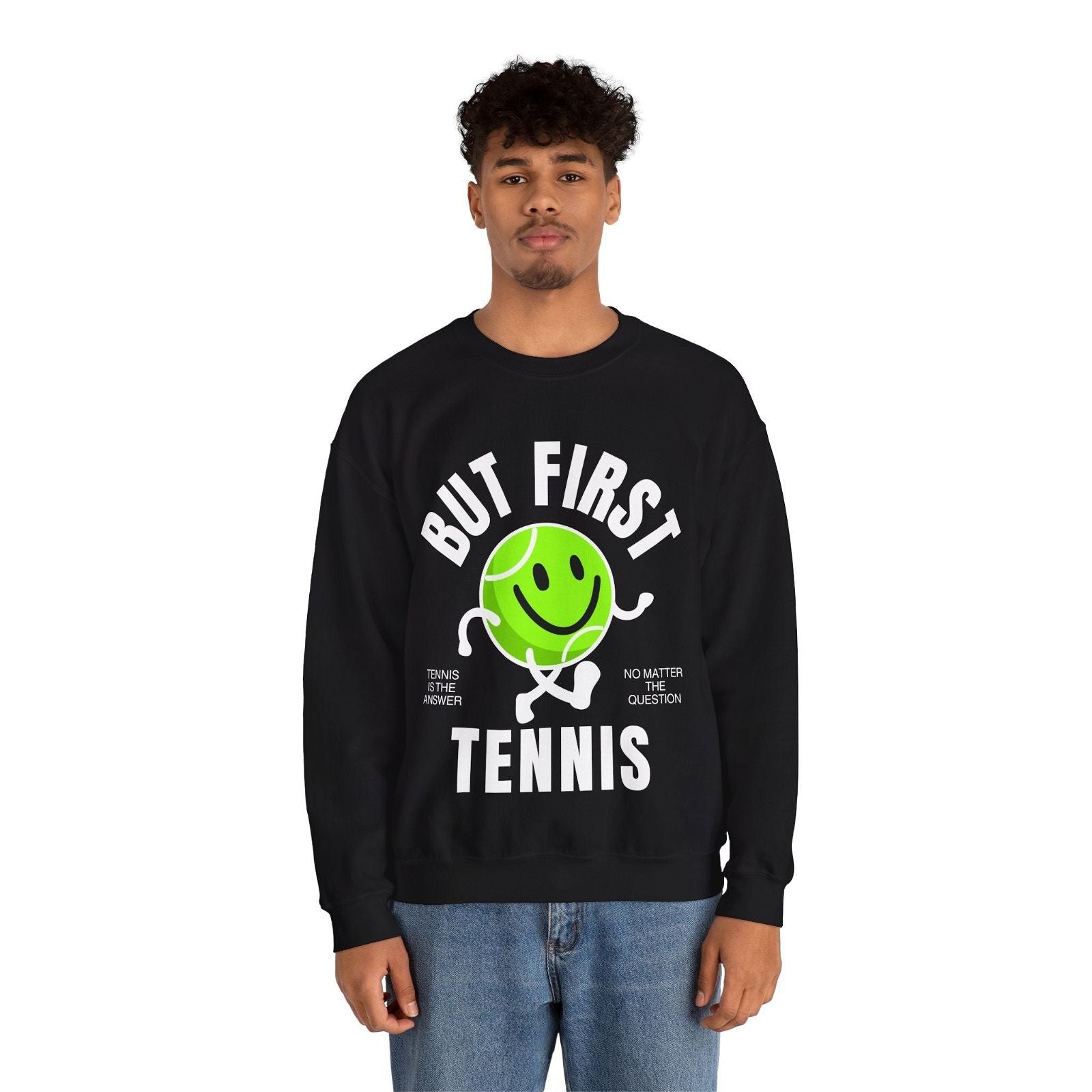 BUT FIRST, TENNIS SWEATSHIRT 1 - GRANDSLAM