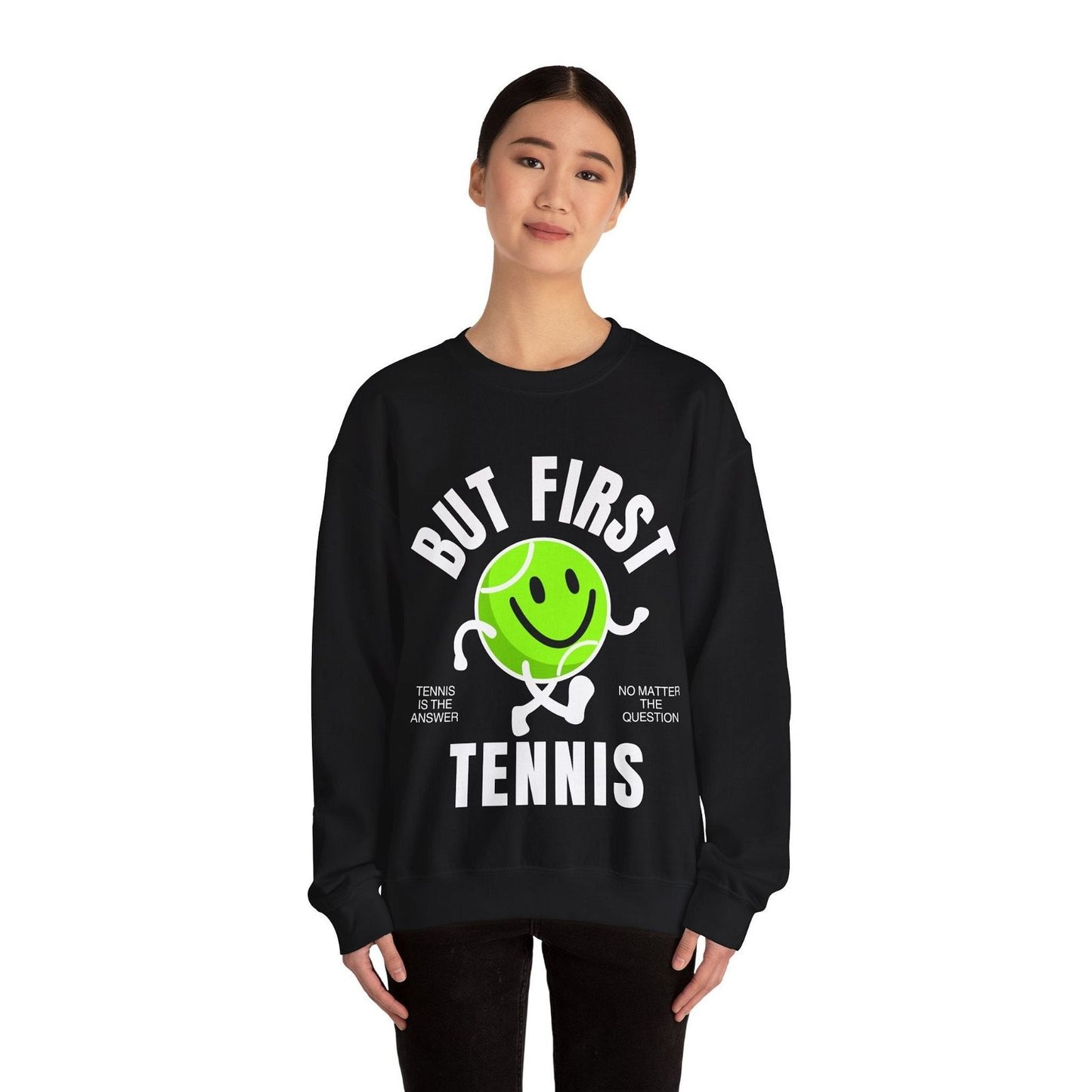 BUT FIRST, TENNIS SWEATSHIRT 1 - GRANDSLAM