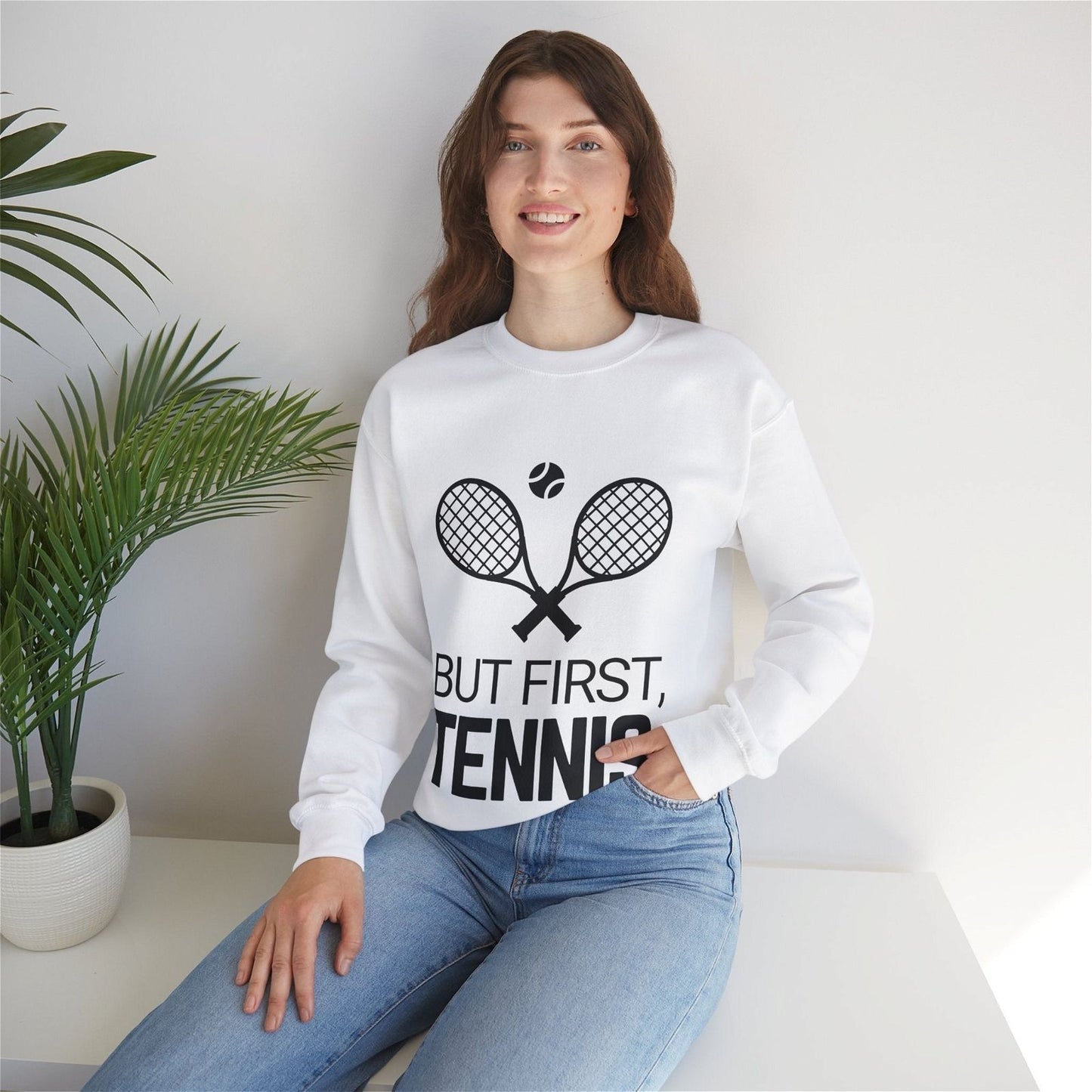 BUT FIRST, TENNIS SWEATSHIRT 2 - GRANDSLAM