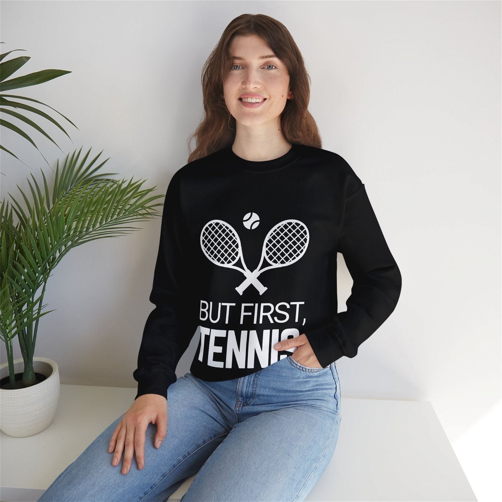 BUT FIRST, TENNIS SWEATSHIRT 2 - GRANDSLAM