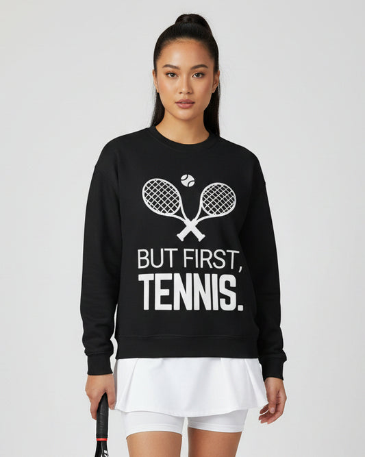 BUT FIRST, TENNIS SWEATSHIRT 2 - GRANDSLAM